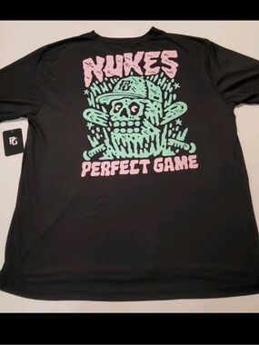 Perfect Game Nukes Graphic Short Sleeve Tee - Black